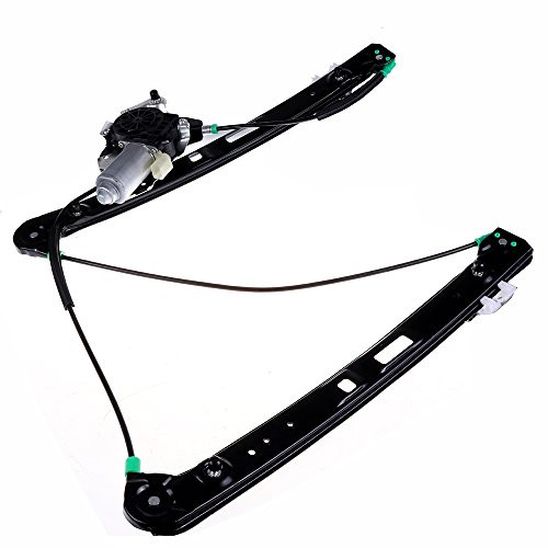 Front Left Drivers Side Power Window Lift Regulator With Motor Assembly Replacement for 2001-2005 BMW 325i 325xi 330i 2000 BMW 323i 328i(Front Left Power Window Lift Regulator With Motor Assembly?