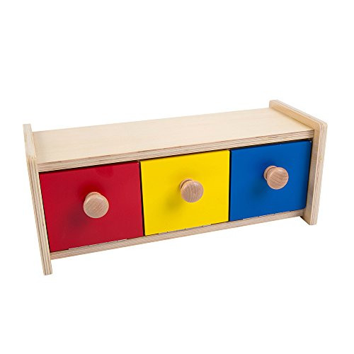 LEADER JOY Montessori Materials Box Bins Toddler for 1-3 Years Old