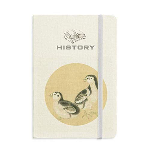 Chicks for Feeding Figure Chinese Painting History Notebook Classic Journal Diary A5