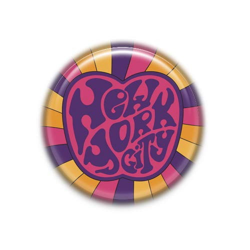 NY City - Badge Collection, Pinback Button Badge 1.50 Inch -38mm-