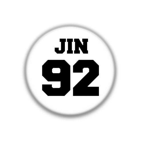 JIN 92 - BTS Collection, Pinback Button Badge 1.50 Inch -38mm-