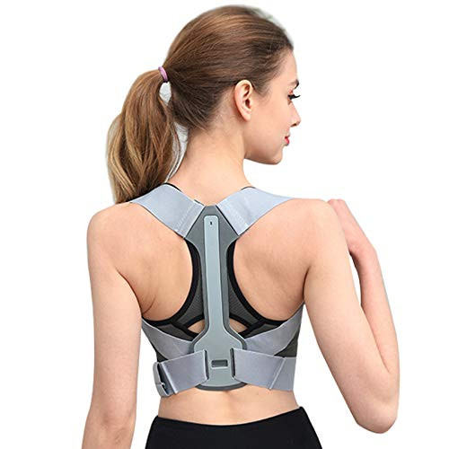Posture Corrector for Women,Adjustable Upper Back Brace,Invisible Back Straightener Posture Corrector,Posture Brace Providing Pain Relief,Back Brace Posture Corrector for Spinal Alignment -M-