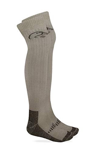 Ducks Unlimited Men's Merino Wader Socks, Brown, Large