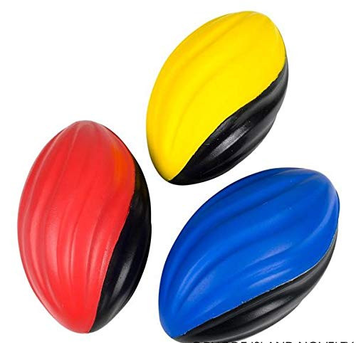 Rhode Island Novelty 5 Inch Two-Tone Spiral Football