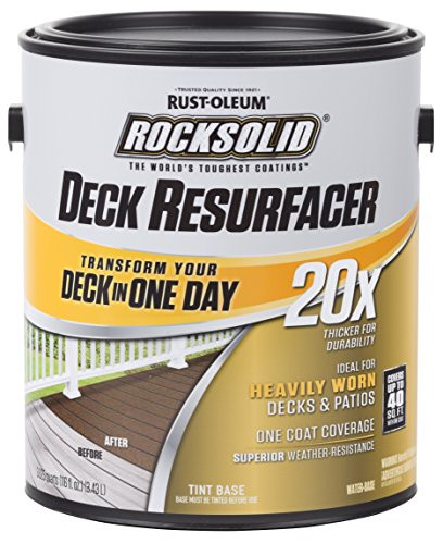 Rust-Oleum 319404 RockSolid 20X Deck Resurfacer 1 Gallon Sage