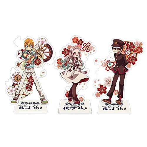 3PCS Hanako-Kun Standing Figure, Anime Toilet-Bound Hanako-Kun Cosplay Standing Figure Pendant for Girls Boys 3PCS Hanako-Kun Standing Figure, Anime Toilet-Bound Hanako-Kun Cosplay Standing Figure Pendant for Girls Boys