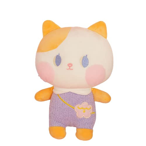 Animal Plush Toy Soft Stuffed Plush Cartoon Cat Or Pig Or Rabbit Figure Toys Hugging Horror Stuffed Animals Plush Dolls Kids, A