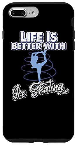 iPhone 7 Plus/8 Plus Life Is Better With Ice Skating Ice Skater Figure Skating Case