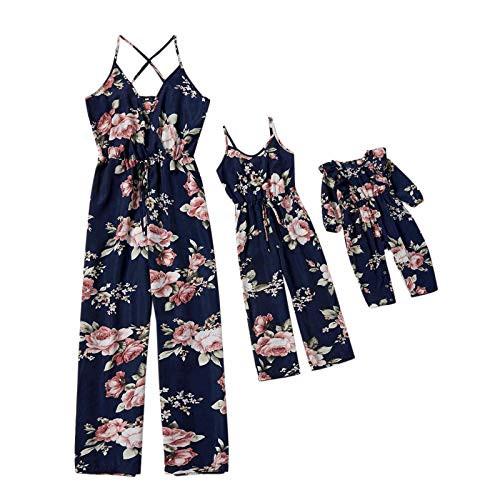 Mommy and Me Dresses Casual Floral Family Outfits Summer Matching Maxi Dress Sleeveless Tank Dresses Mommy and Me Dresses Casual Floral Family Outfits Summer Matching Maxi Dress Sleeveless Tank Dresses