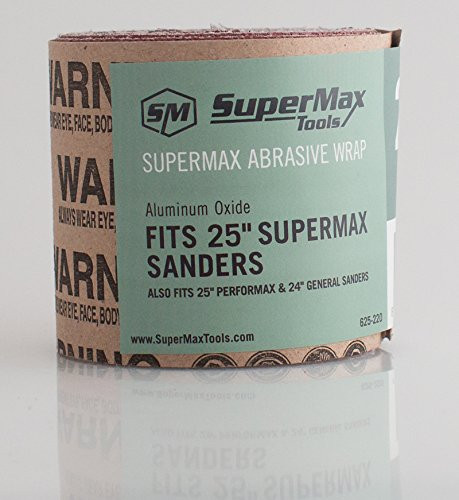 SUPERMAX TOOLS 120-Grit abrasive Wrap for the