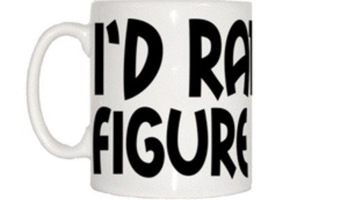 I'd Rather Be Figure Skating Mug