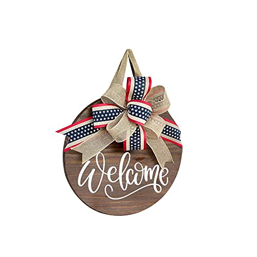 Independence Day Wreath Patriotic Wooden Made Wreath for Front Door, Fourth of Julys Wreath and Veterans Day Decor,Porch Decoration Outdoor Hanging Wreath Decor,Outdoor Decor for Front Porch Independence Day Wreath Patriotic Wooden Made Wreath for Front Door, Fourth of Julys Wreath and Veterans Day Decor,Porch Decoration Outdoor Hanging Wreath Decor,Outdoor Decor for Front Porch
