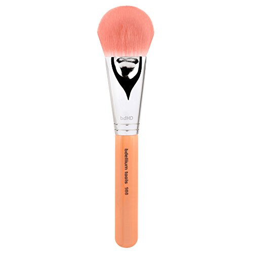 Bdellium Tools Professional Makeup Brush Pink Bambu Series - 988 BDHD Phase I Large Foundation/Powder