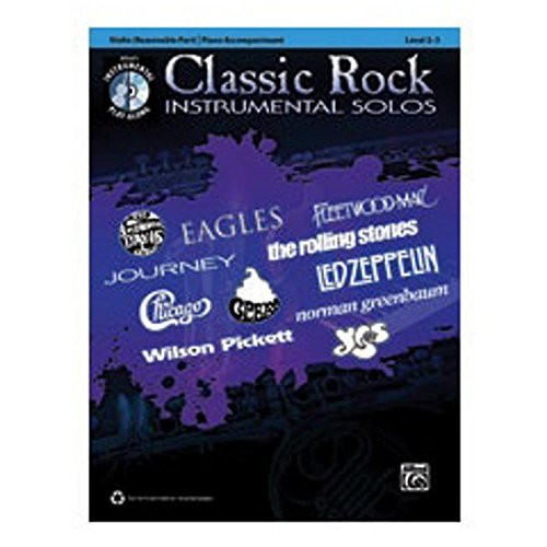 Alfred Classic Rock Instrumental Solos for Strings for Violin -Book and CD- Alfred Classic Rock Instrumental Solos for Strings for Violin -Book and CD-