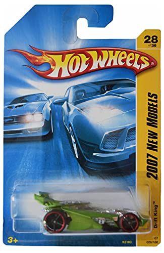 DieCast Hotwheels Drift King, 2007 New Models 28/36 -Green- 28/180