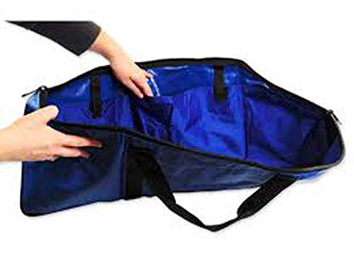 Kemp USA 25.5" Royal Blue and Black Pro-lite Speedboard Carrying Case
