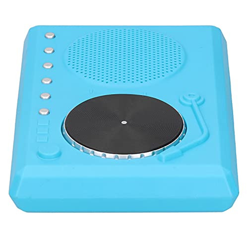 Music Toy, Music Box Resin Musical Supplies Musical Instrument Mini Portable with Button Battery for Music Listening-blue-