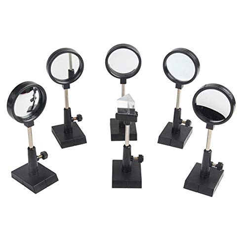 Etase Physical Optics Experiment Set Convex Lens Concave Lens Triangular Prism Plane Mirror Convex Mirror Optical Lens