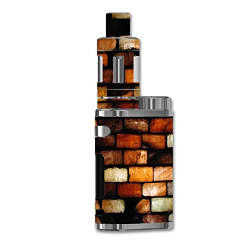 Skin Decal Vinyl Wrap for eLeaf iStick Pico 75W Vape Mod Skins Stickers Cover / Stained Glass Bricks Brick Wall