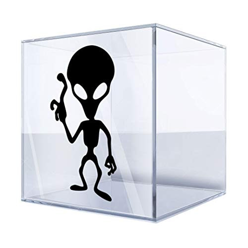 Decal Sticker Alien Figure 10 X 5,8