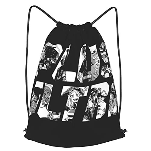 My Hero Academia Plus Ultra Drawstring Backpack Lightweight Sport Gym Waterproof Yoga