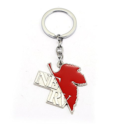YOURNELO Original Neon Genesis Evangelion Metal Ornaments Keychain Purse Pendant -1-