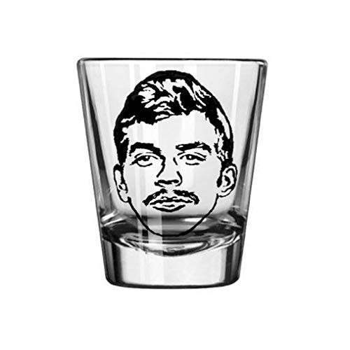 Jeffrey Dahmer Cannibal Serial Killer True Crime Criminal Murderer Halloween Horror Shot Glass