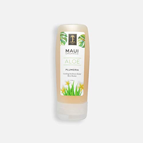 Maui Organics Intense Sunburn Relief and Skin Healer -Unscented, 4.5 Ounce-