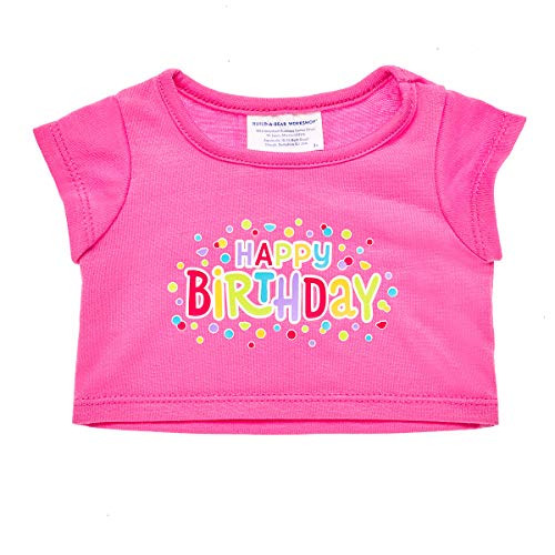 Build A Bear Workshop Pink Happy Birthday T-Shirt
