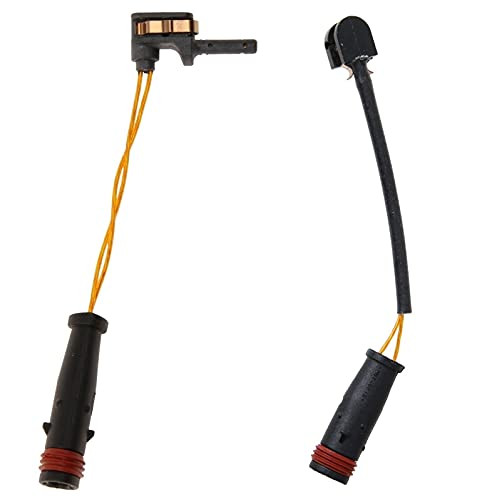 Front and Rear Brake Pad Sensors Kit Compatible with Mercedes A209 C209 CLK55 AMG