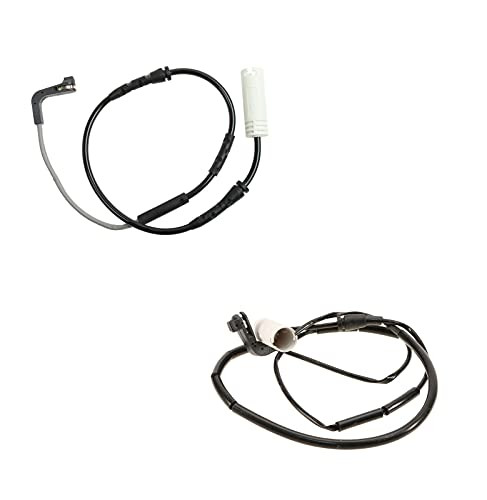 Front and Rear Brake Pad Wear Sensors Kit Compatible with BMW E82 E88 E90 E92