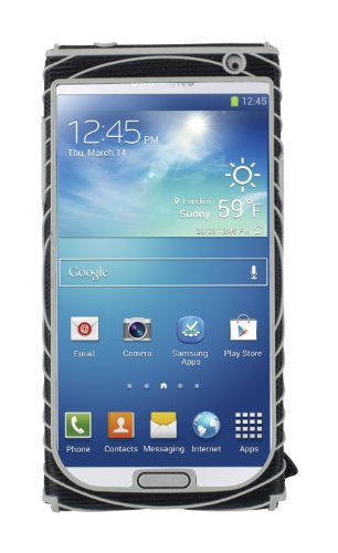 Nathan Sonic Grip for Samsung GS4, Black/Silver, One Size