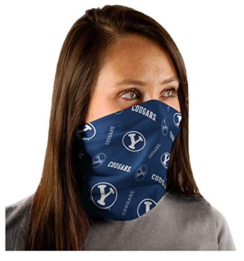 WinCraft Brigham Young University BYU Cougars Fan Wrap Gaiter Mask Headwear Blue WinCraft Brigham Young University BYU Cougars Fan Wrap Gaiter Mask Headwear Blue