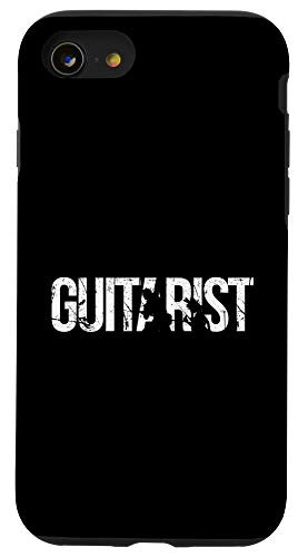 iPhone SE -2020- / 7 / 8 Cool Guitar Player Guitarist Musician String Instrument Gift Case