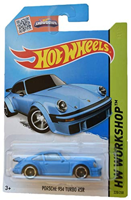 Hot Wheels Workshop Series Porsche 934 Turbo RSR 220/250, Blue Hot Wheels Workshop Series Porsche 934 Turbo RSR 220/250, Blue