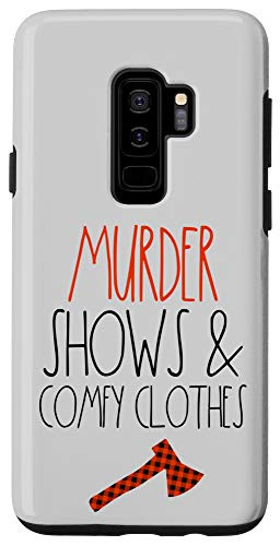 Galaxy S9 plus True Crime Murderino Gifts Murder Shows And Comfy Clothes Case
