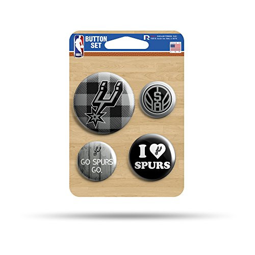 NBA San Antonio Spurs Team Button Set NBA San Antonio Spurs Team Button Set