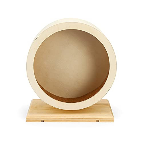 Chaoji Small Pets Exercise Wheel Hamster Wooden Mute Running Spinner Wheel Play Toy for Rat Gerbil Mice Chinchillas Hedgehogs Guinea Pigs Chaoji Small Pets Exercise Wheel Hamster Wooden Mute Running Spinner Wheel Play Toy for Rat Gerbil Mice Chinchillas Hedgehogs Guinea Pigs