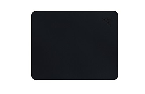 MUZJOY Goliathus Speed -Small- Gaming Mousepad- Smooth Gaming Mat - Anti-Slip Rubber Base - Portable Cloth Design - Anti-Fraying Stitched Frame - Stealth-Fissure-Extended
