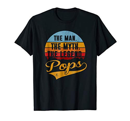 Pops The Man The Myth The Legend t-shirt