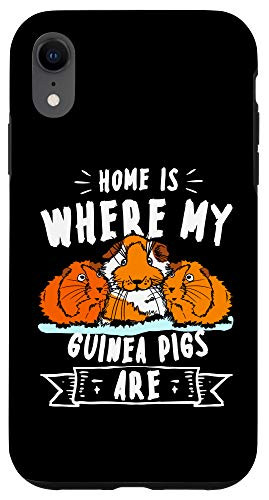 iPhone XR Home Is Where My Guinea Pigs Are Clothes Gift Guinea Pig Case