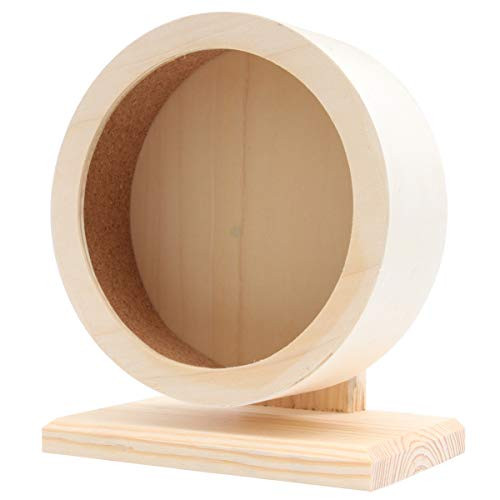 Baluue Small Pets Exercise Wheel Hamster Wooden Mute Running Spinner Wheel Play Toy Pet Rest Nest Toy for Rat Gerbil Mice Chinchillas Hedgehogs Guinea Pigs Baluue Small Pets Exercise Wheel Hamster Wooden Mute Running Spinner Wheel Play Toy Pet Rest Nest Toy for Rat Gerbil Mice Chinchillas Hedgehogs Guinea Pigs