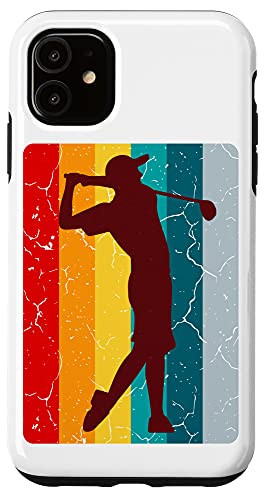 iPhone 11 GOLF RETRO Golfing Clothes Women Men Kids Golfer Outfit Golf Case