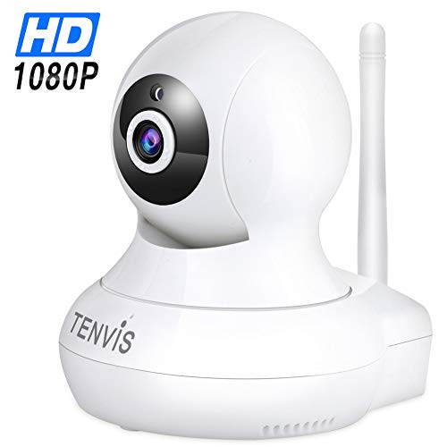 WiFi Surveillance IP Security Camera - TENVIS Wi-Fi IP Camera Surveillance Camera System Wireless HD 1080P Security Cam Home Dome Baby Elder Pet Nanny Monitor with Pan/Tilt Two-Way Audio/Night Vision WiFi Surveillance IP Security Camera - TENVIS Wi-Fi IP Camera Surveillance Camera System Wireless HD 1080P Security Cam Home Dome Baby Elder Pet Nanny Monitor with Pan/Tilt Two-Way Audio/Night Vision
