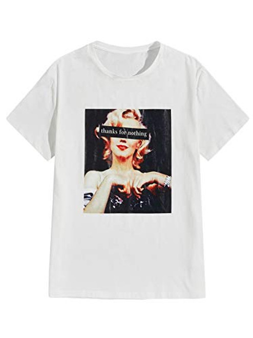 SOLY HUX Men's Casual Letter Graphic Print T Shirt Short Sleeve Tee Top White Figure S SOLY HUX Men's Casual Letter Graphic Print T Shirt Short Sleeve Tee Top White Figure S