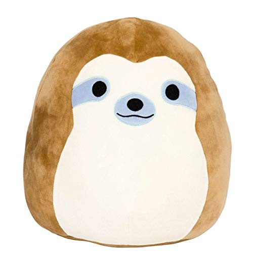 Kellytoy Squishmallow 16" Simon The Sloth Super Soft Plush Toy Pillow Pet Pal Buddy (Simon The Sloth)