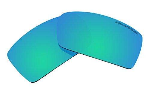 Polarized Lenses Replacement for Oakley Gascan Sunglasses Emerald Green Mirror