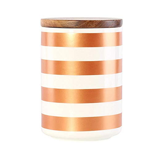 Ceramic Food Storage Jar, Kitchen Canisters with Airtight Seal Bamboo Lid, Food Storage Canister for Tea, Coffee Bean, Spice, Sugar, Flour -Orange?100x150mm- Ceramic Food Storage Jar, Kitchen Canisters with Airtight Seal Bamboo Lid, Food Storage Canister for Tea, Coffee Bean, Spice, Sugar, Flour -Orange?100x150mm-