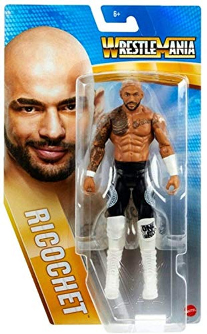 Collect WWE - Wrestlemania 37- Ricochet - Action Figure, Bring Home The Action of The WWE - Approx 6" Collect WWE - Wrestlemania 37- Ricochet - Action Figure, Bring Home The Action of The WWE - Approx 6"
