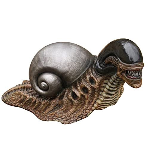 Garden Figure Ornaments, Alien Snail Statue Model Doll Collection Birthday Gifts Long Garden Home Decoration